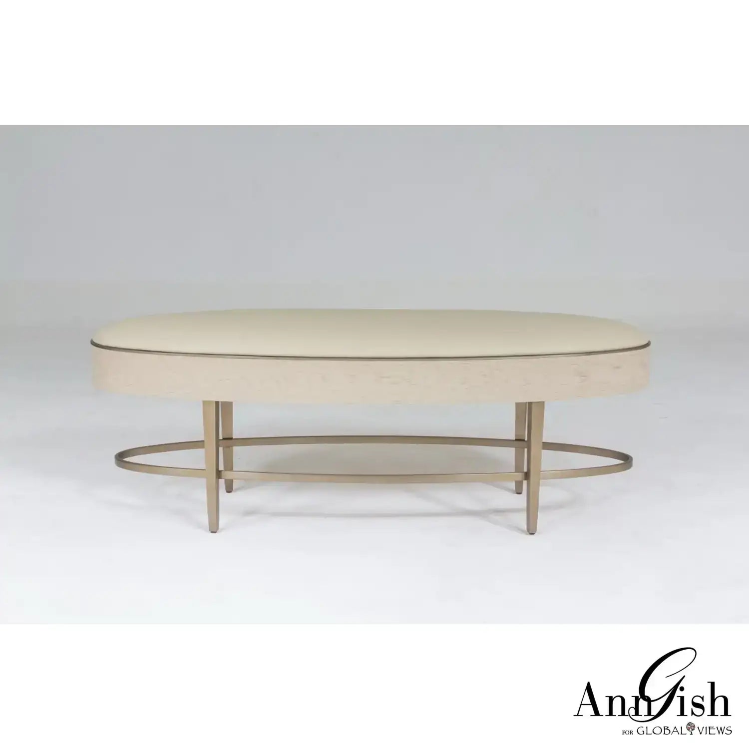 GLOBAL VIEWS ELLIPSE BENCH - Benches, Ottoman, Stools
