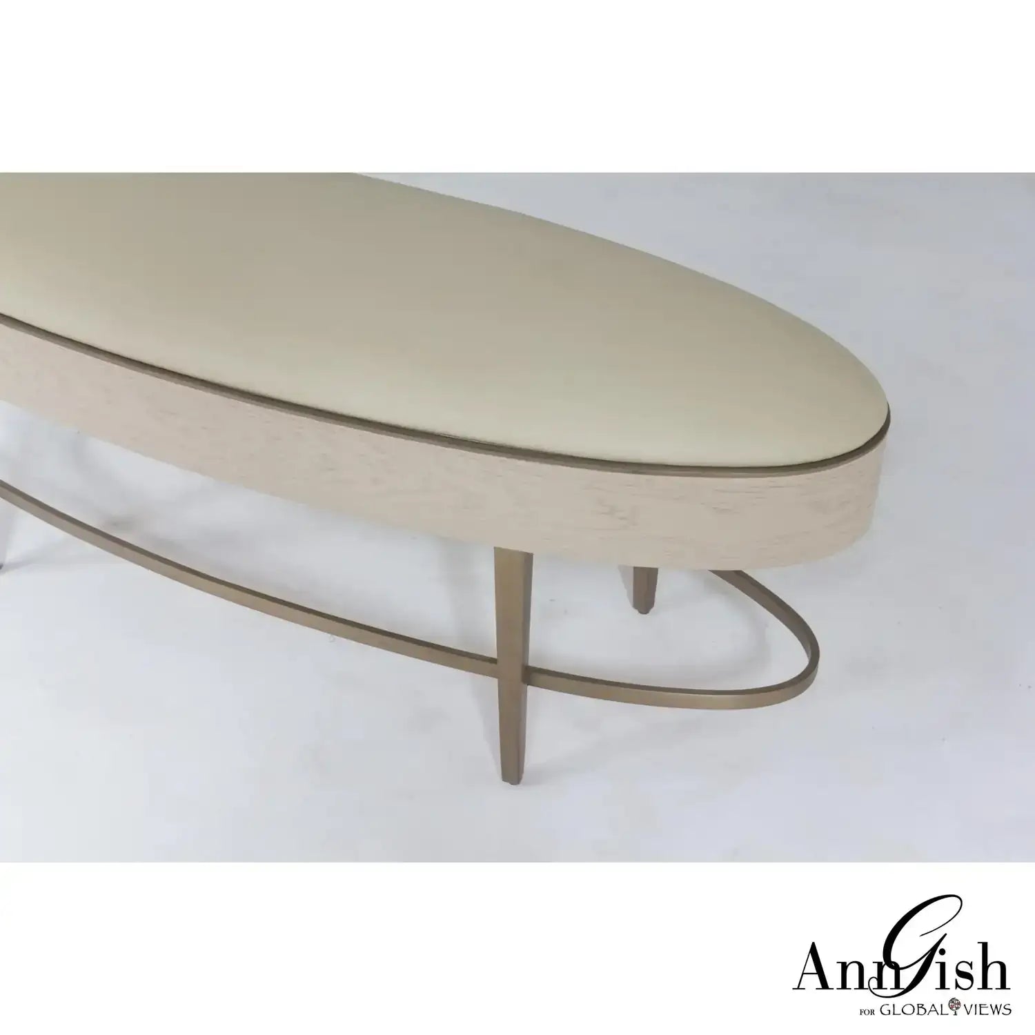 GLOBAL VIEWS ELLIPSE BENCH - Benches, Ottoman, Stools