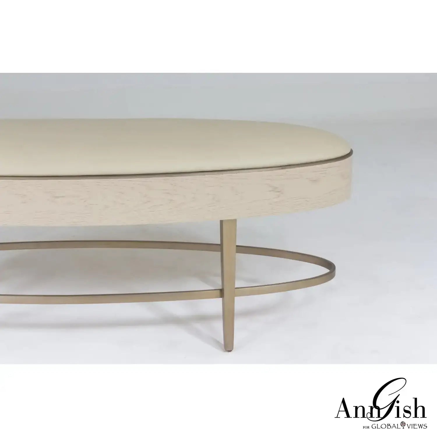 GLOBAL VIEWS ELLIPSE BENCH - Benches, Ottoman, Stools