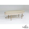 GLOBAL VIEWS ELLIPSE BENCH - Benches, Ottoman, Stools