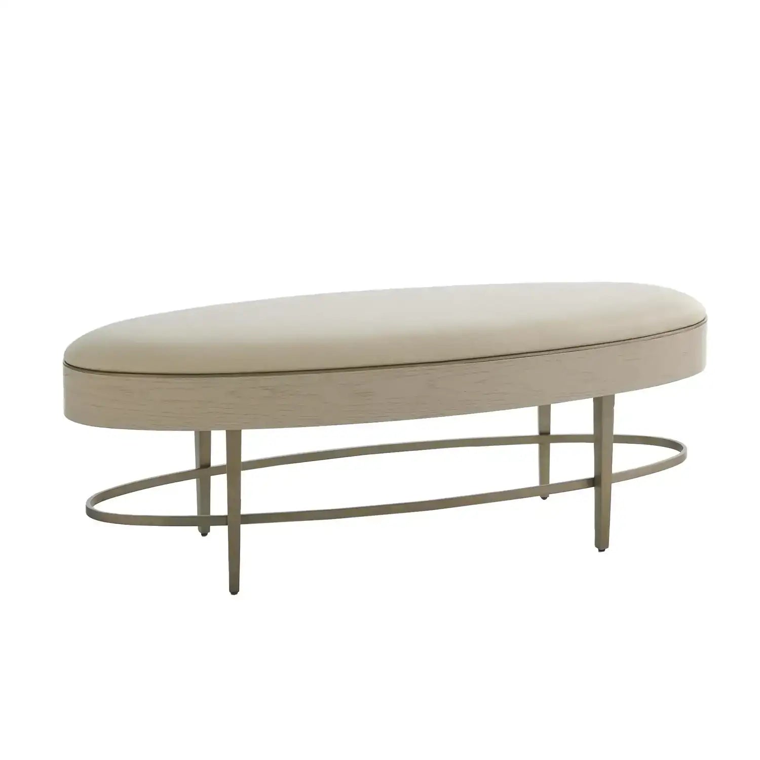 GLOBAL VIEWS ELLIPSE BENCH - Benches, Ottoman, Stools