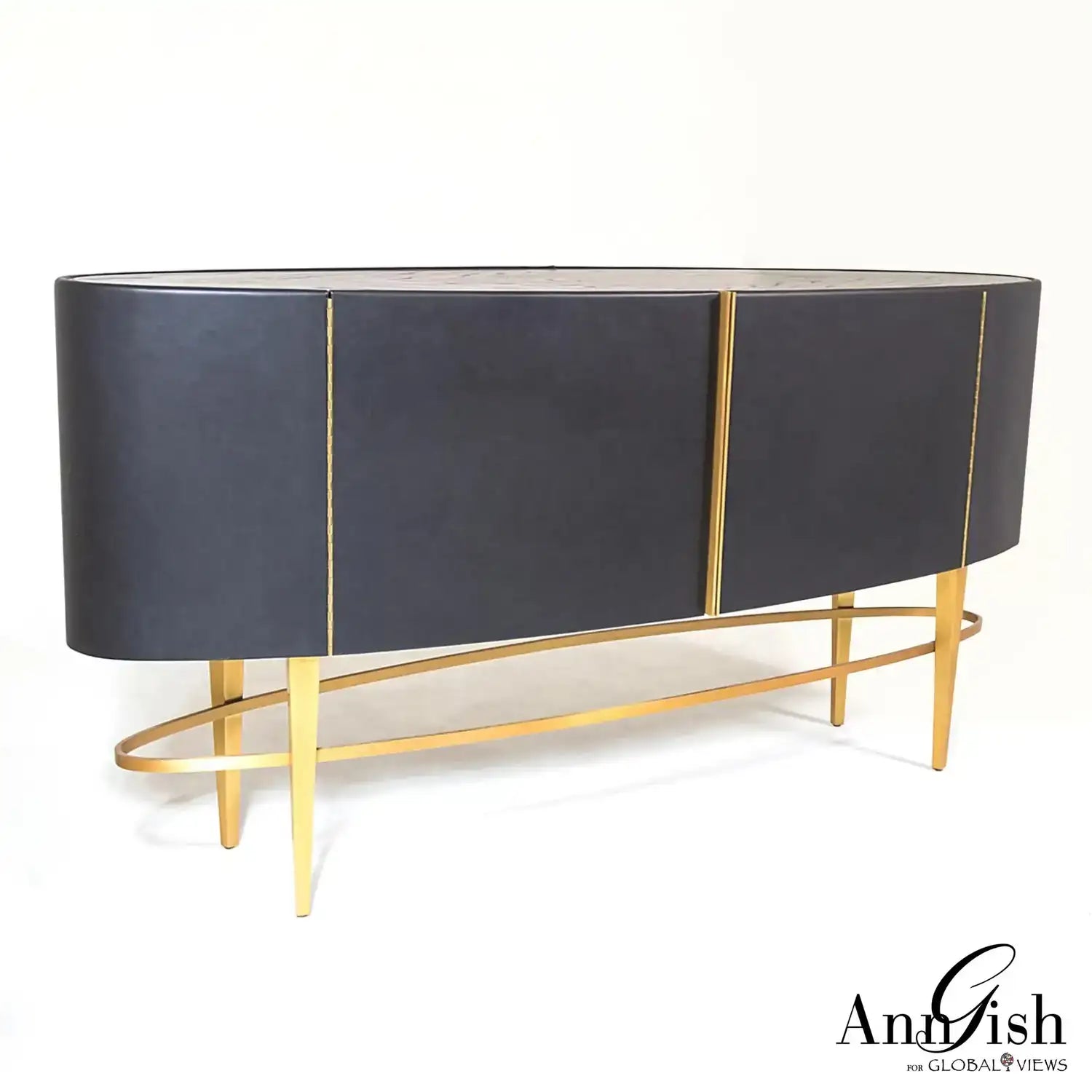 GLOBAL VIEWS ELLIPSE SIDEBOARD - Cabinets & Bar