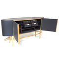 GLOBAL VIEWS ELLIPSE SIDEBOARD - Cabinets & Bar