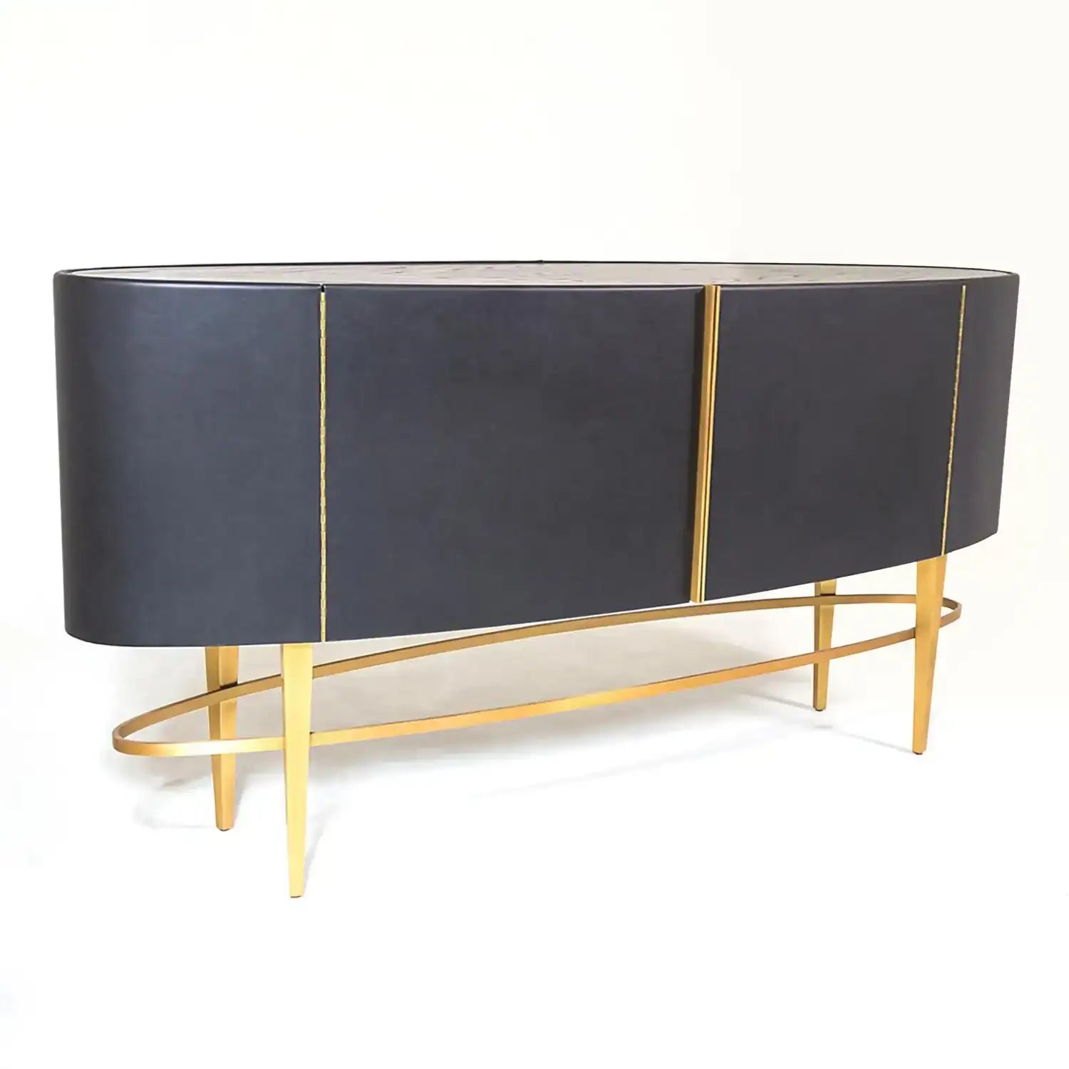 GLOBAL VIEWS ELLIPSE SIDEBOARD - Cabinets & Bar