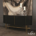 GLOBAL VIEWS ELLIPSE SIDEBOARD - Cabinets & Bar