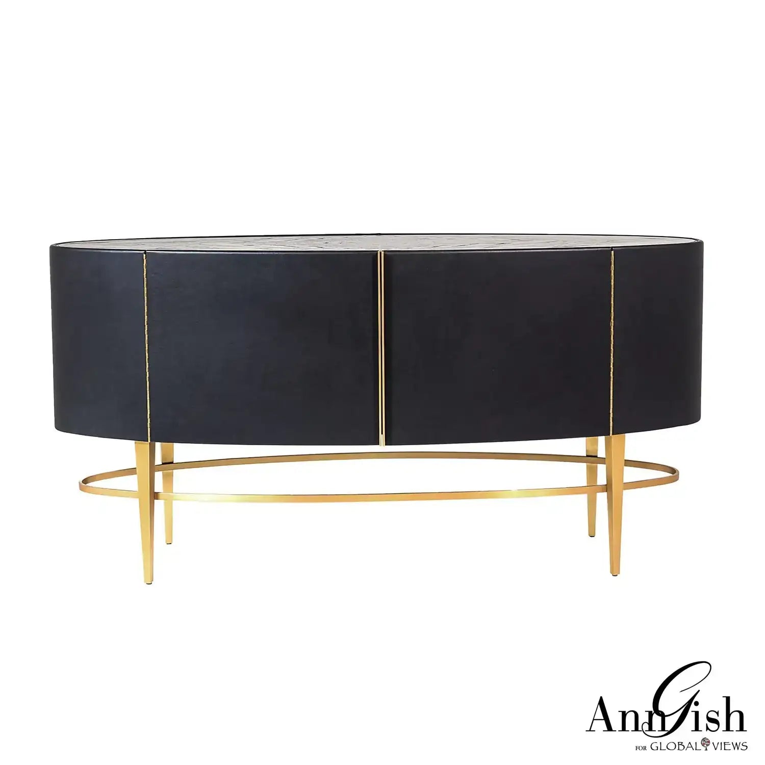 GLOBAL VIEWS ELLIPSE SIDEBOARD - Cabinets & Bar
