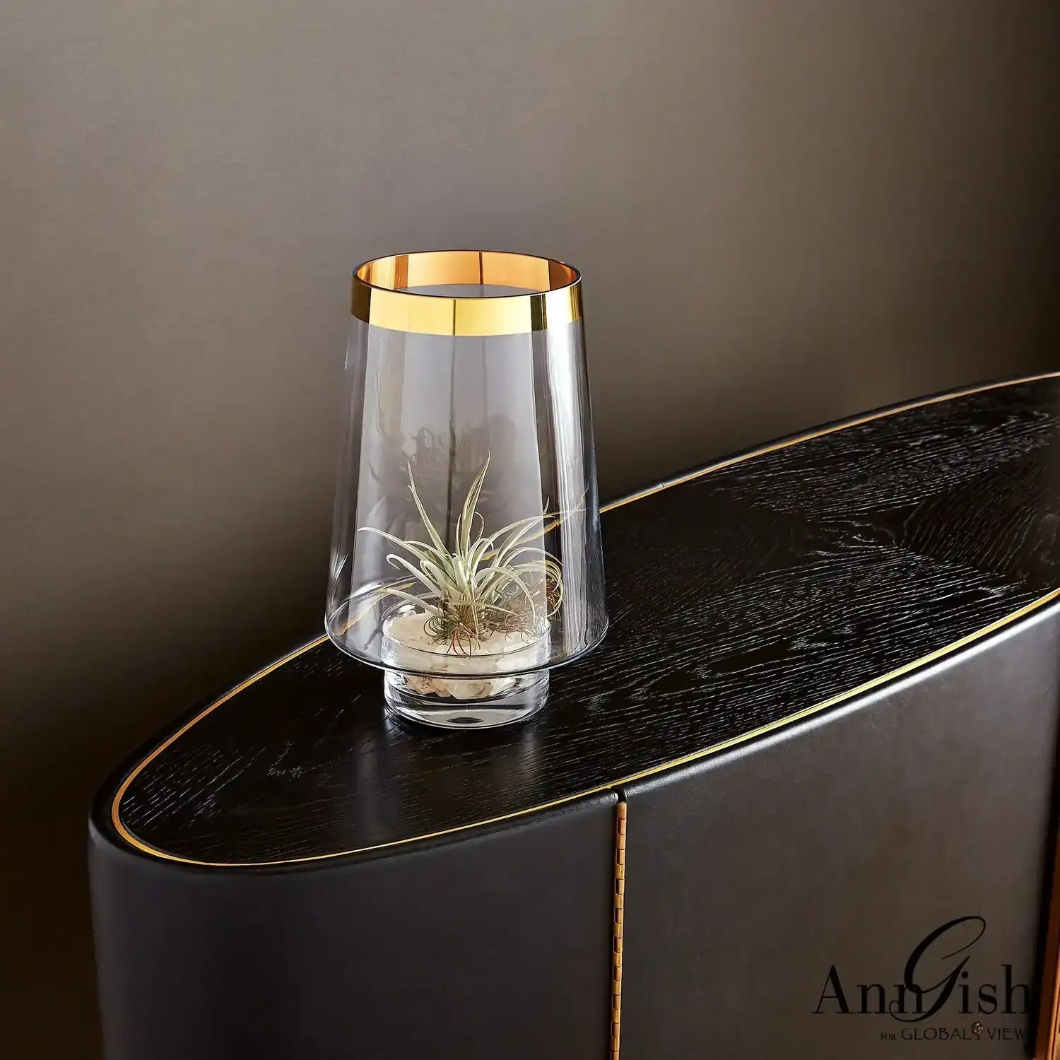 GLOBAL VIEWS ELLIPSE SIDEBOARD - Cabinets & Bar