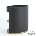 GLOBAL VIEWS ELLIPSE BEDSIDE CABINET - Beds