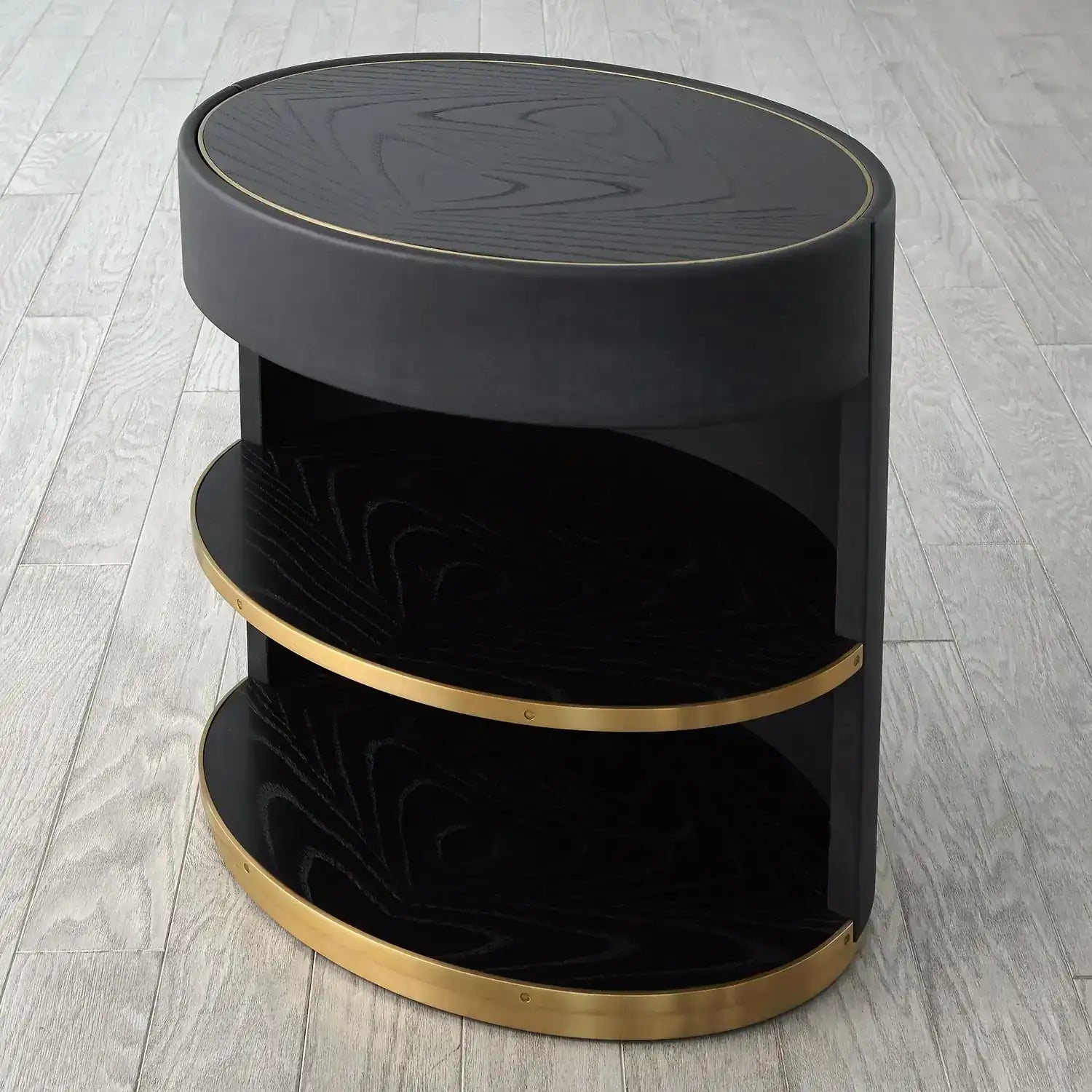 GLOBAL VIEWS ELLIPSE BEDSIDE CABINET - Beds