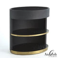 GLOBAL VIEWS ELLIPSE BEDSIDE CABINET - Beds