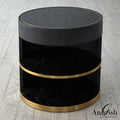 GLOBAL VIEWS ELLIPSE BEDSIDE CABINET - Beds