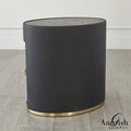 GLOBAL VIEWS ELLIPSE BEDSIDE CABINET - Beds