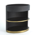 GLOBAL VIEWS ELLIPSE BEDSIDE CABINET - Beds