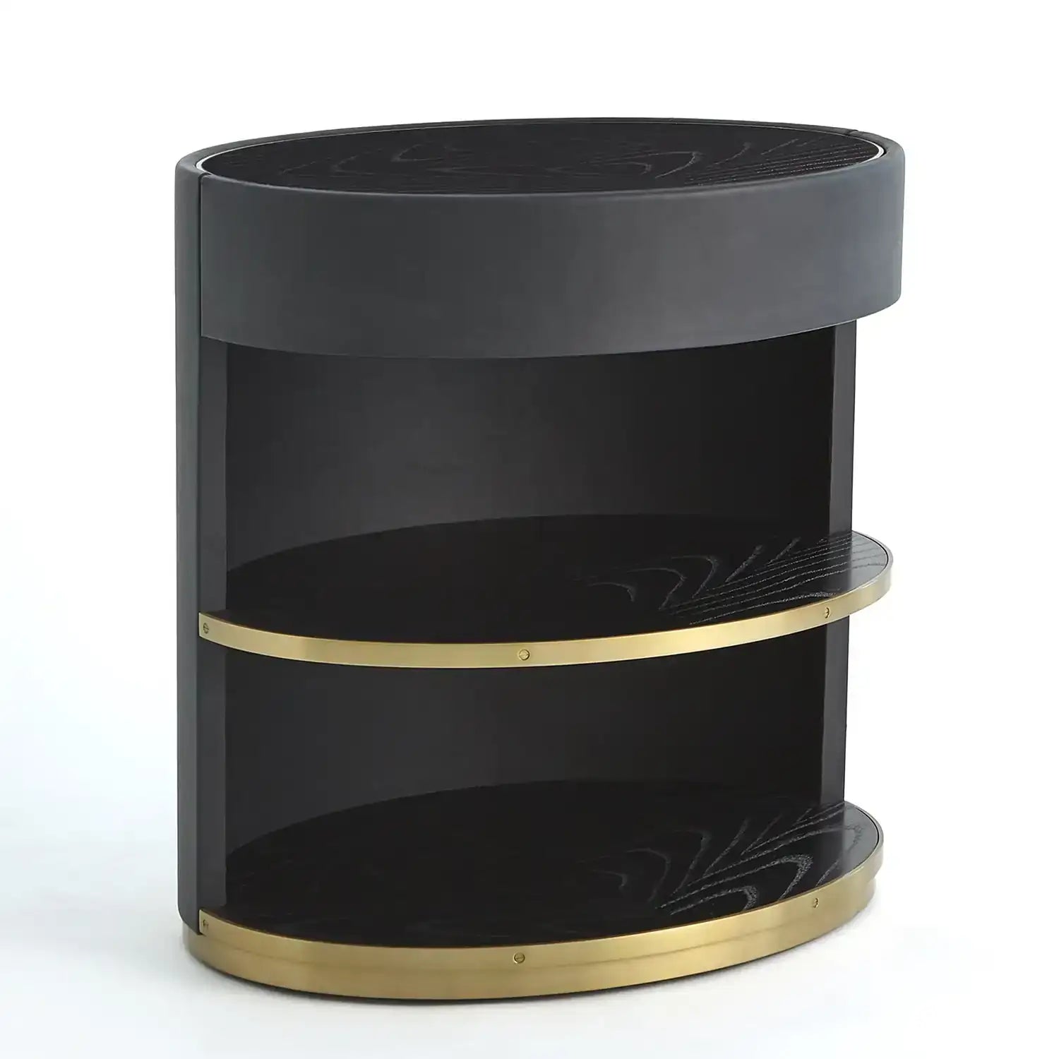 GLOBAL VIEWS ELLIPSE BEDSIDE CABINET - Beds