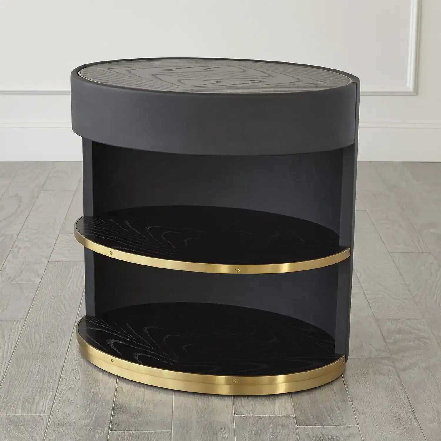 GLOBAL VIEWS ELLIPSE BEDSIDE CABINET - Beds