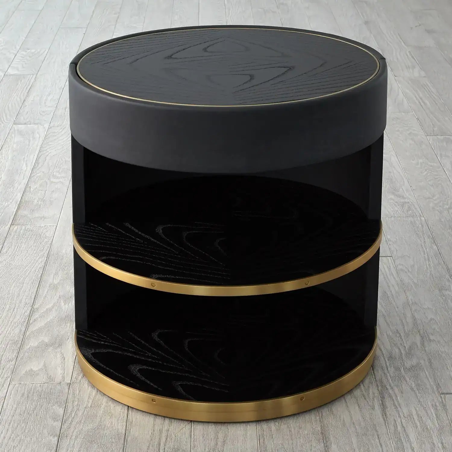 GLOBAL VIEWS ELLIPSE BEDSIDE CABINET - Beds