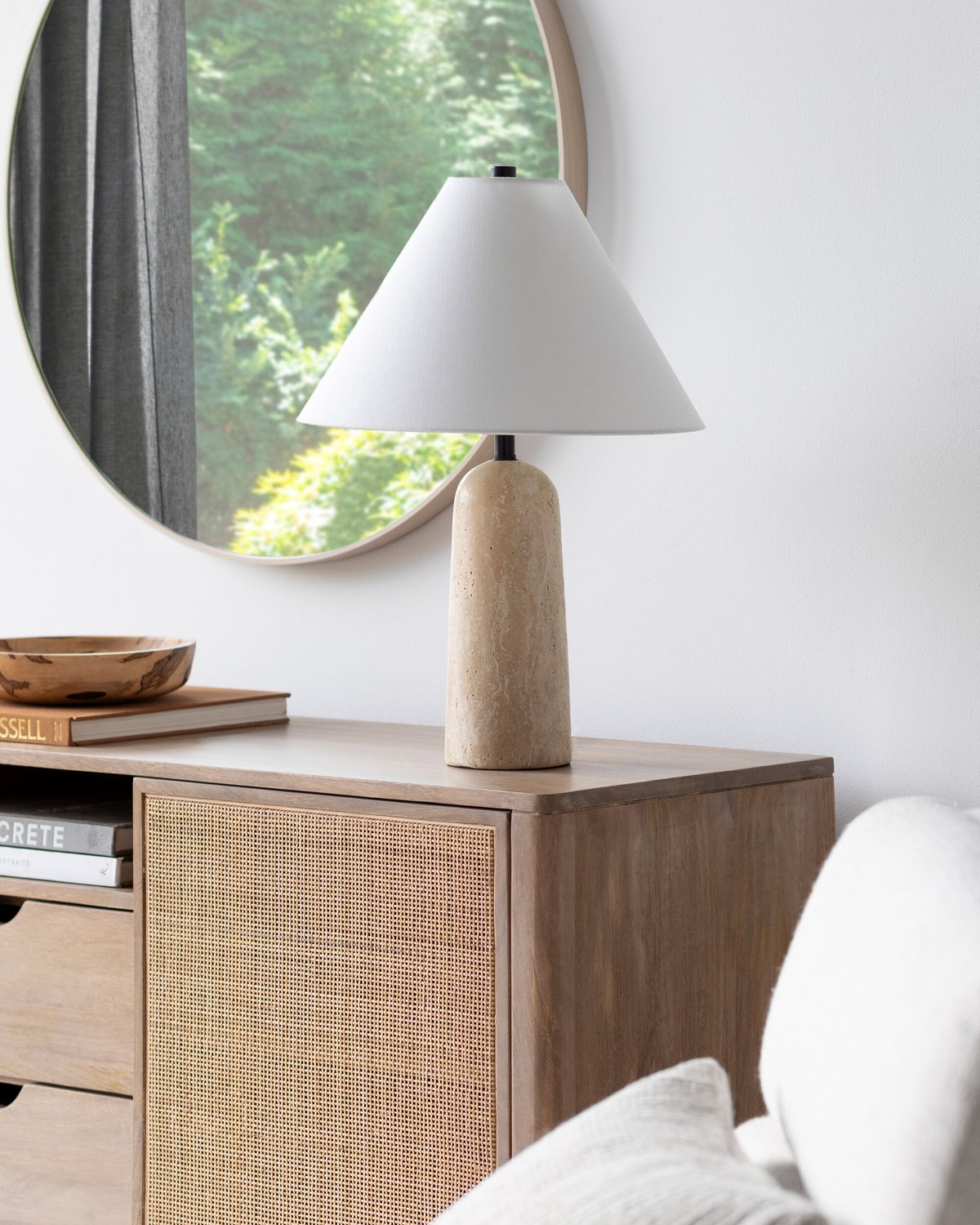 SURYA, AGATE ACCENT TABLE LAMP, TABLE LAMPS