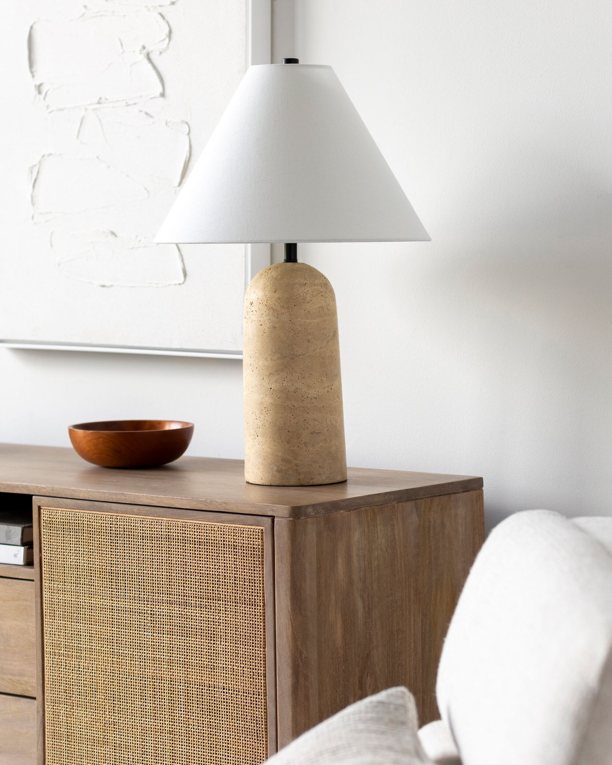 SURYA, AGATE ACCENT TABLE LAMP, TABLE LAMPS