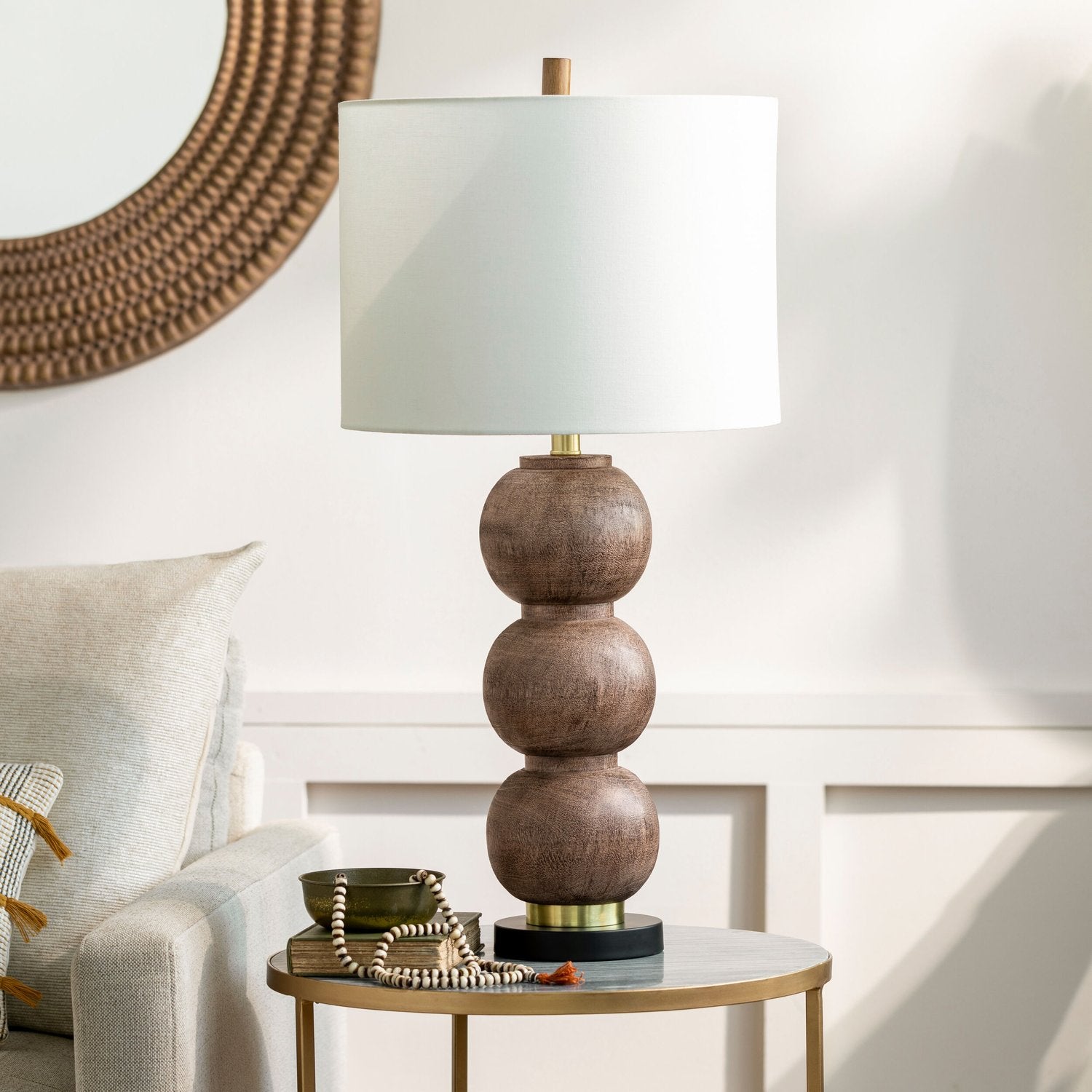 SURYA, ALGARVE ACCENT TABLE LAMP, TABLE LAMPS