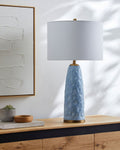 SURYA, AQUA BLISS ACCENT TABLE LAMP, TABLE LAMPS