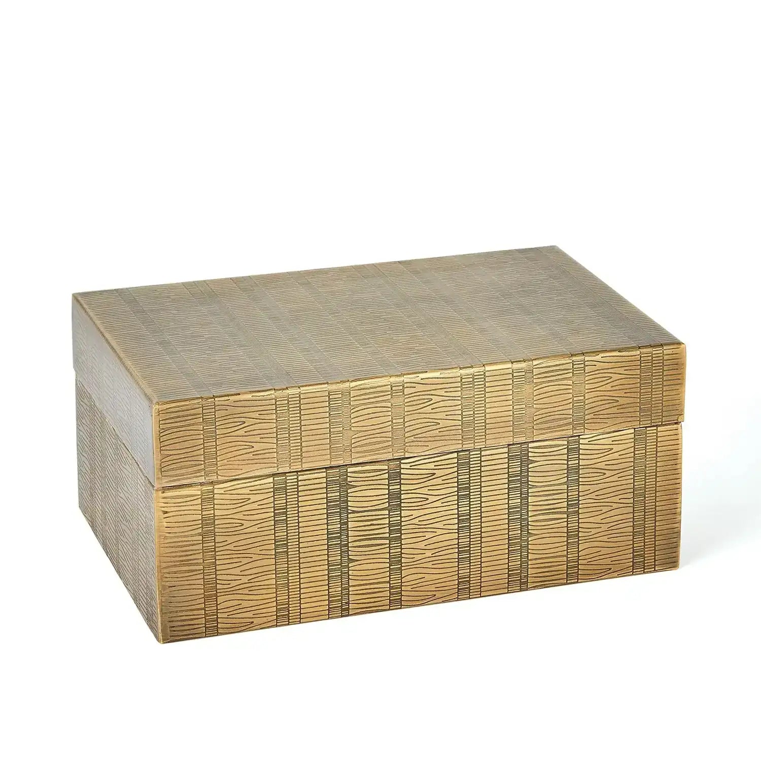 GLOBAL VIEWS KOKORO ETCHED BOX - Decorative Accents