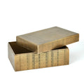 GLOBAL VIEWS KOKORO ETCHED BOX - Decorative Accents
