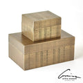 GLOBAL VIEWS KOKORO ETCHED BOX - Decorative Accents