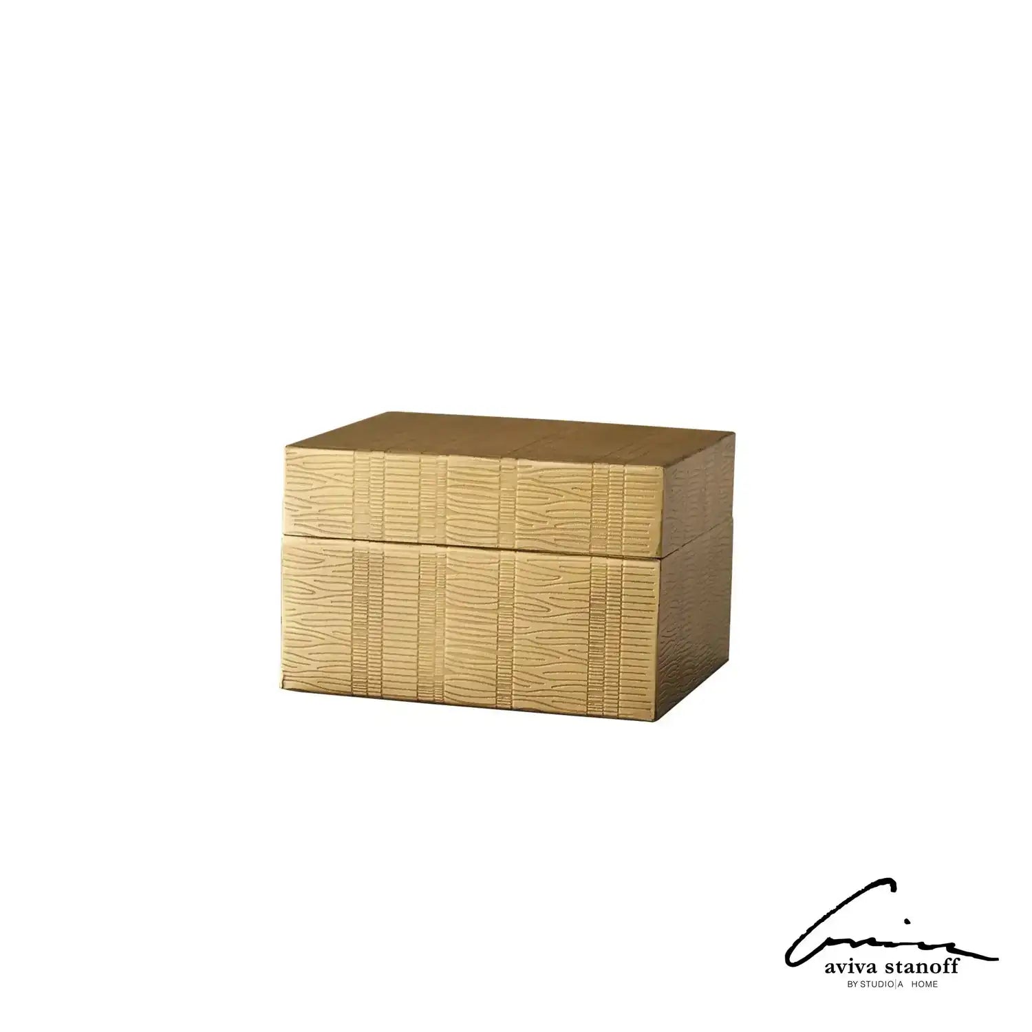 GLOBAL VIEWS KOKORO ETCHED BOX - Decorative Accents