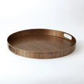 GLOBAL VIEWS KOKORO ETCHED ROUND TRAY - Decorative Accents