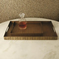 GLOBAL VIEWS KOKORO ETCHED RECTANGULAR TRAY - Decorative Accents