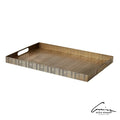 GLOBAL VIEWS KOKORO ETCHED RECTANGULAR TRAY - Decorative Accents