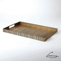GLOBAL VIEWS KOKORO ETCHED RECTANGULAR TRAY - Decorative Accents