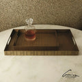 GLOBAL VIEWS KOKORO ETCHED RECTANGULAR TRAY - Decorative Accents