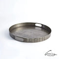 GLOBAL VIEWS KOKORO ETCHED ROUND TRAY - Decorative Accents
