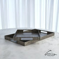 GLOBAL VIEWS KOKORO ETCHED RECTANGULAR TRAY - Decorative Accents