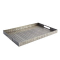 GLOBAL VIEWS KOKORO ETCHED RECTANGULAR TRAY - Decorative Accents