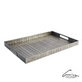 GLOBAL VIEWS KOKORO ETCHED RECTANGULAR TRAY - Decorative Accents