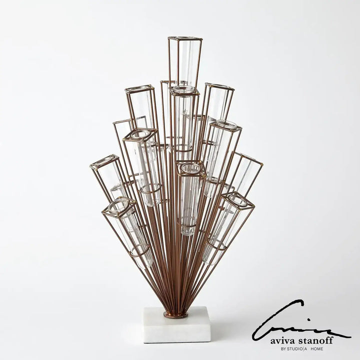 GLOBAL VIEWS FLAUNT FLOWER SCULPTURE - Decorative Accents