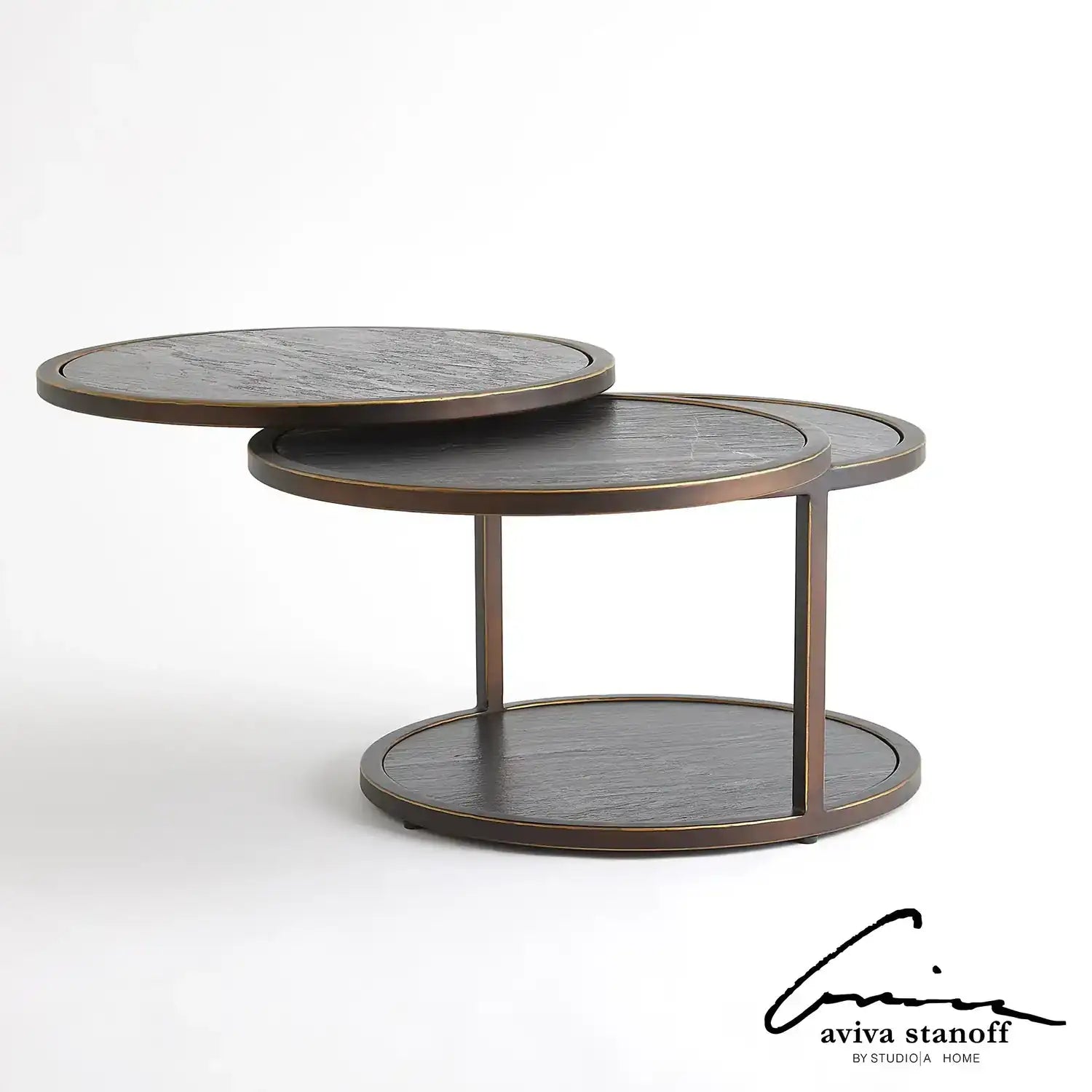 GLOBAL VIEWS ECLIPSE COCKTAIL TABLE - Coffee