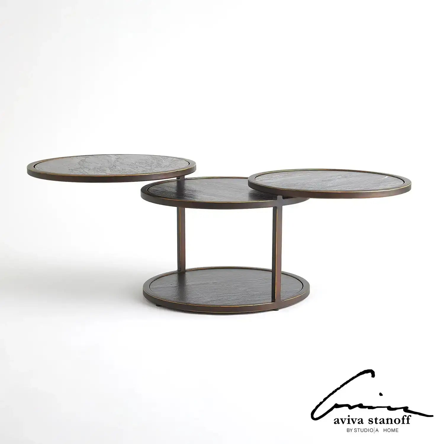 GLOBAL VIEWS ECLIPSE COCKTAIL TABLE - Coffee