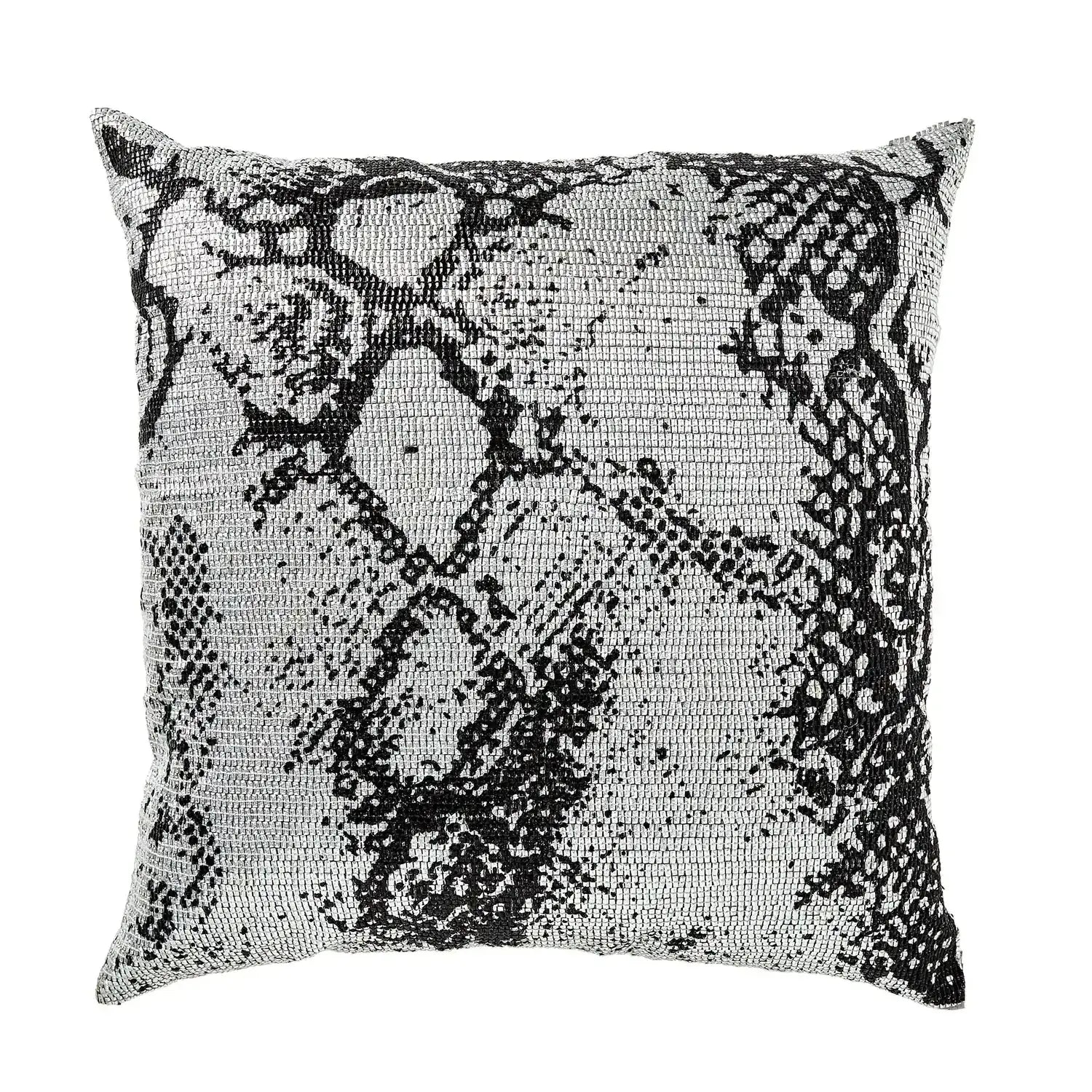 GLOBAL VIEWS SHIMMER SNAKE SKIN PILLOW - Decorative Accents