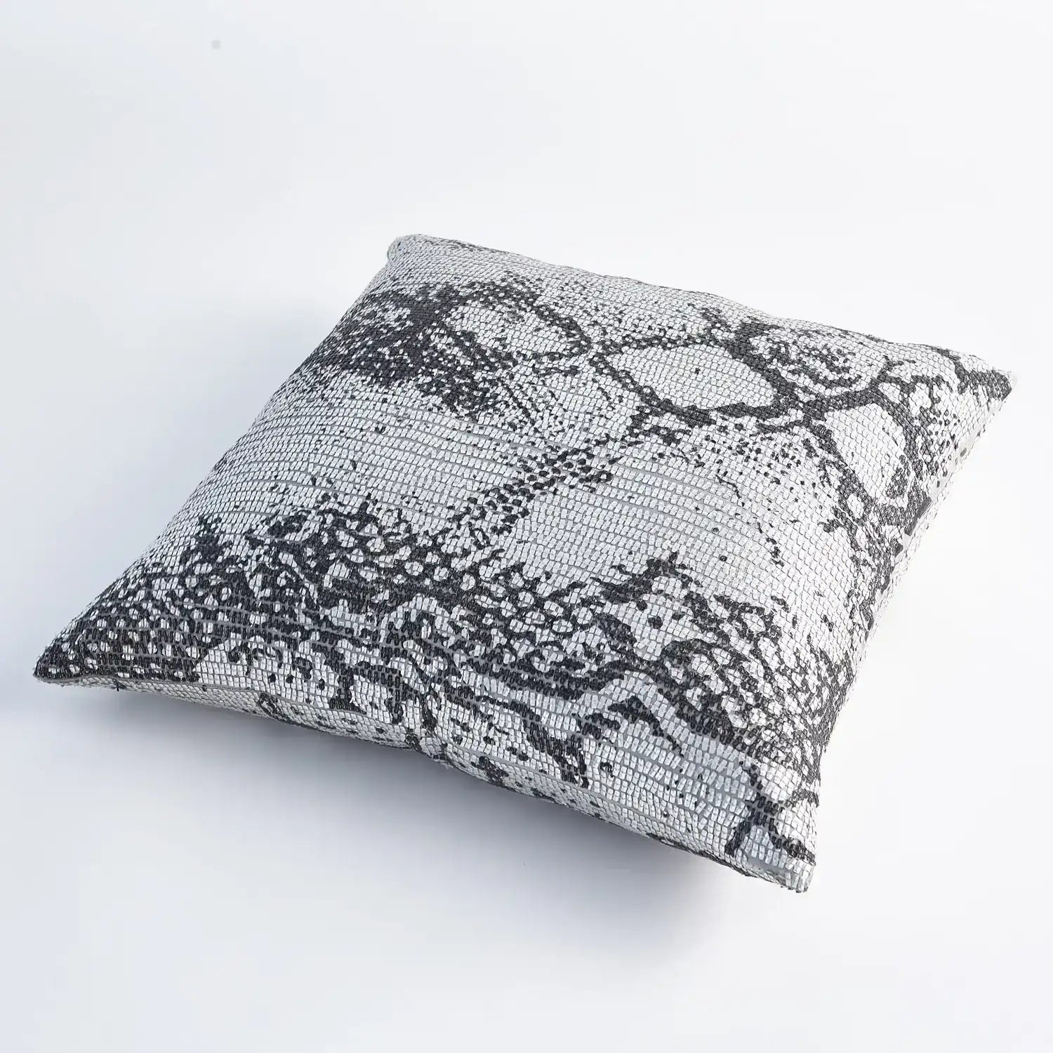 GLOBAL VIEWS SHIMMER SNAKE SKIN PILLOW - Decorative Accents