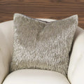 GLOBAL VIEWS SHIMMY FRINGE PILLOW - Decorative Accents
