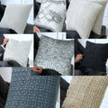 GLOBAL VIEWS SHIMMY FRINGE PILLOW - Decorative Accents