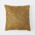 GLOBAL VIEWS GOLDEN BEADED SHAG PILLOW - Decorative Accents