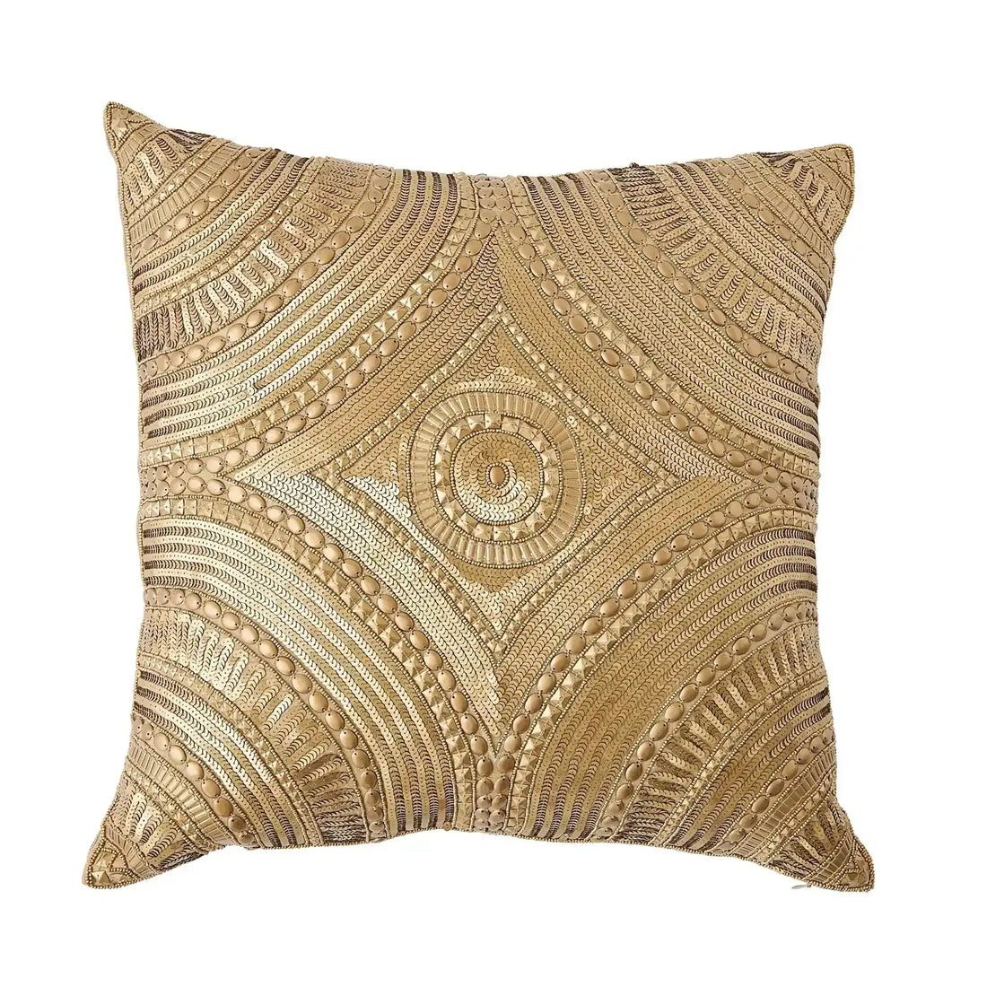 GLOBAL VIEWS ROMAN BEADED PILLOW - Decorative Accents