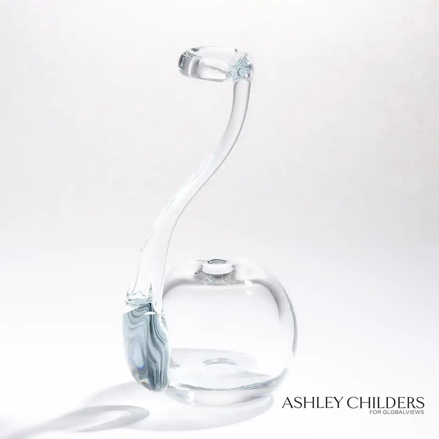 GLOBAL VIEWS CLEAR RING FLOWER VASE - DO NOT SHOW ON WEBSITE