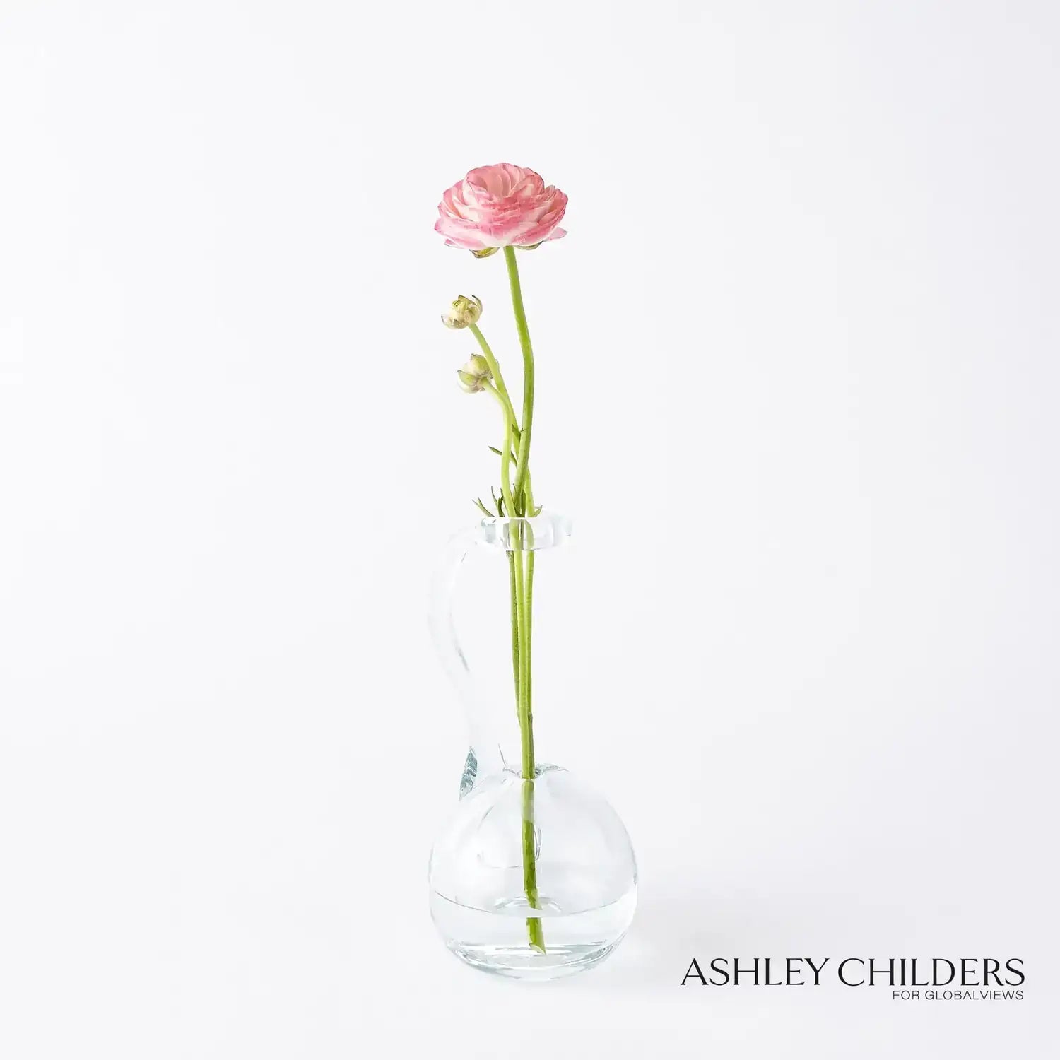 GLOBAL VIEWS CLEAR RING FLOWER VASE - DO NOT SHOW ON WEBSITE