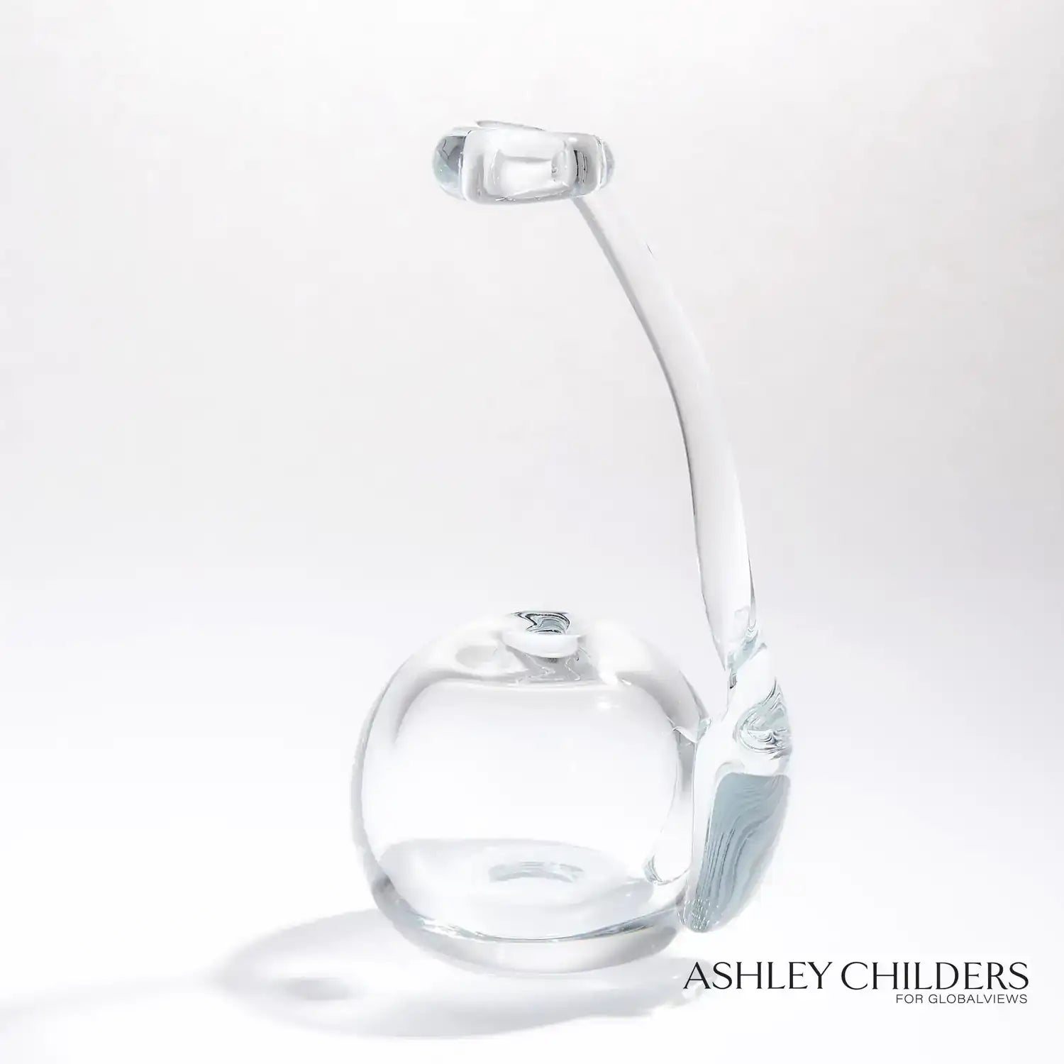 GLOBAL VIEWS CLEAR RING FLOWER VASE - DO NOT SHOW ON WEBSITE