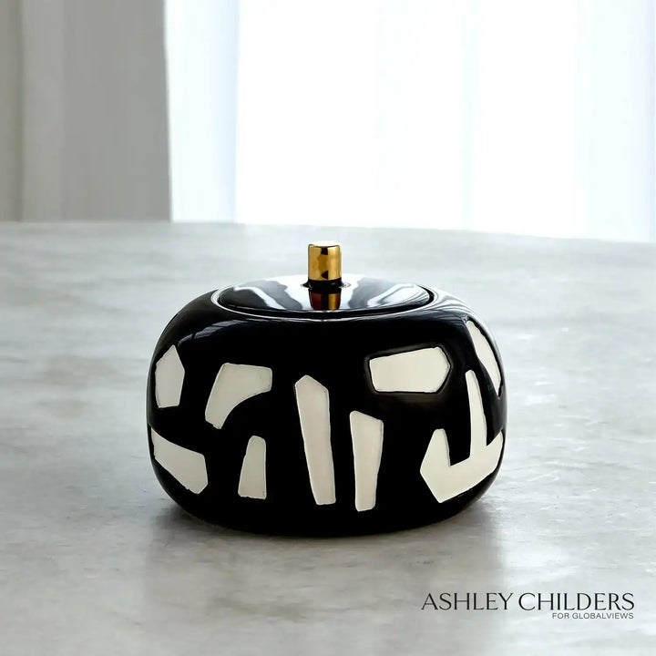 GLOBAL VIEWS ABSTRACT JAR - Decorative Accents